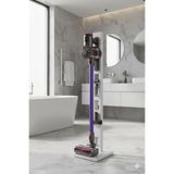 FORMVİA Dyson Uyumlu Dikey Süpürge Standı Dyson V15 - V12 - V11 - V10 - V8 Tüm Marka Ve Modellere Uyumlu Beyaz GO.0012.12