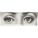 Fornasetti Occhi Porselen Tepsi - Siyah - Beyaz - Standart