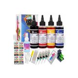 FORPRİNT Canon E404/e414/e464/e484 Uyumlu Kartuş Dolum Mürekkebi 4x100ml