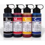 Forprint Canon E414/404/484/E474 Yazıcı Kartuş Dolum Seti 4X100ML PG46/C56 - Renkli