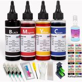 Forprint Canon Yazıcılar Için Bitmeyen Kartuş Mürekkebi Forprint 4X100ML - PRO Set - 4 Renk