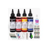 Forprint Hp Deskjet 2050/Hp 2050A Yazıcı Uyumlu 301 Kartuş Dolum Seti 4X100Ml