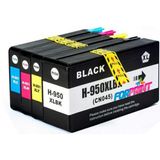 Forprint Hp Officejet Pro 251DW Uyumlu 950XL-951XL Muadil Kartuş Seti 4 Renk - Renkli