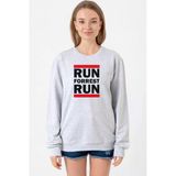 Forrest Gump Run Forrest Run Grimelanj Kadın 2ip Sweatshirt