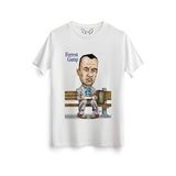 Forrest Gump Tasarım Baskılı Beyaz Tshirt