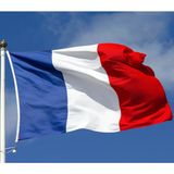 Fors Bayrak Fransa Gönder Bayrağı Raşel Kumaş 100 x 150 cm