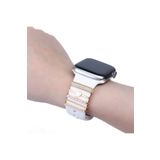 Forsis Aksesuar Apple Watch Uyumlu Akıllı Saat Kordon Süsü Gold Love Charm Kayış Aksesuarı - 38 40 41 42 44 45 49 mm