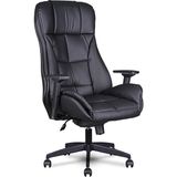 FORSİT OFİS MOLLİS METAL AYAKLI OFİS VE BÜRO YÖNETİCİ KOLTUĞU - Siyah