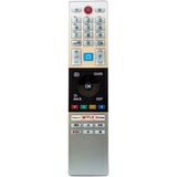 Forsky Toshiba Smart Tv Uzaktan Kumandası Netflix Youtube Tuşlu - Tüm Modeller - Beyaz