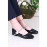 Fort 01-625 Soft Taş Toka Detaylı Rahat Kadın Babet