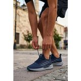 Fort 0141 Acropol Rahat Hafif Anatomik Triko Bağcıksız Sneaker Spor Ayakkabı - Lacivert
