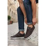 Fort 0226 Dks Keten Rahat Hafif Sneaker Erkek Ayakkabı