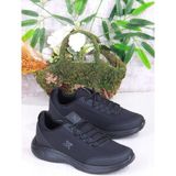 Fort 07250 Luttoon Comfort Taban Rahat Esnek Yumuşak Erkek Spor Ayakkabı - Siyah