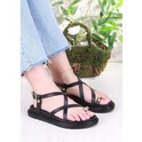 Fort 099-103 Fls Toka Detaylı Parmak Arası Kadın Sandalet