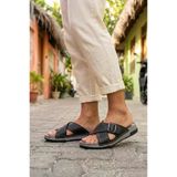 Fort 253-201 Anatomik Rahat Hafif Toka Detaylı Erkek Terlik