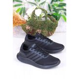 Fort B234 Rahat Esnek Hafif Comfort Taban Spor Ayakkabı - Siyah