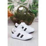 Fort Cool Cooper Rahat Esnek Sneaker Erkek Çocuk Spor Ayakkabı - Siyah - Beyaz
