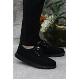 Fort Dks 023 Siyah Hafif Rahat Keten Sneaker Erkek Ayakkabi