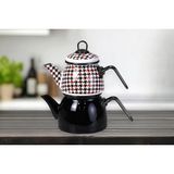 Forte Black Mini Model Emaye Çaydanlık