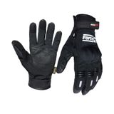 FORTE GT 07 Softshell Motosiklet Eldiveni, Rüzgar Geçirmez ve Su İtici Kumaş, Dokunmatik Ekran Uyumlu, Avuç İçi Takviyeli ve Korumalı Sürüş Eldiveni, Unisex Tasarım (Small)