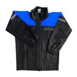 Forte Gt 1134 Motosiklet PVC Yağmurluk Cepli Alt Üst Takım S Beden Mavi