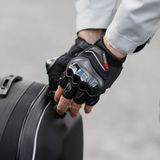 Forte Gt 1903D Yarım Parmak Sertifikalı Eldiven - Siyah - 2XL