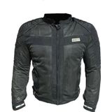 Forte Gt 2001057 Dark Night Yazlık Mont 3 Kademeli Korumalı Motosiklet Montu M Beden Siyah
