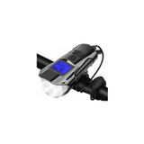 Forte Gt Xbyc 6029 Fy-317 Bisiklet Kilometre Saati Ön Lamba Usb Siyah