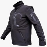 ForteGt 1085 Spark Soft Shell Su Rüzgar Geçirmez Full Korumalı Motosiklet Yelek 4XL Beden