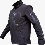 ForteGt 1085 Spark Soft Shell Su Rüzgar Geçirmez Full Korumalı Motosiklet Yelek XL Beden