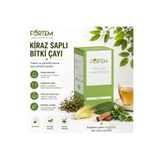 FORTEM Kiraz Saplı Karışık Bitki Çayı Zayıflamaya Ve Ödem Atmaya Yardımcı 45 Poşet