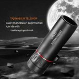 Fortico Tek Gözlü Monoküler Dürbün 100X25 Zoomlu Yüksek Çözünürlüklü - 9,2X3X3