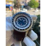 Fortis B-47 Calculator Gmt Deri Kordon Erkek Kol Saati 2. El