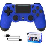 Fortrek Ps 4 Joystick Tablet Telefon Pc Ps4 Uyumlu Titreşimli Oyun Kolu - Mavi