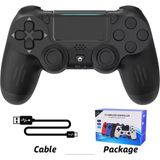 Fortrek Ps 4 Joystick Tablet Telefon Pc Ps4 Uyumlu Titreşimli Oyun Kolu - Siyah