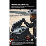 Fortress Series x Tactical Tail Bag Set – 36 L Ana Çanta + 22 L Donduruculu Ek Çanta | Kask Uyumlu, Suya Dayanıklı, Termal Yalıtımlı, Motosiklet ve Outdoor Kullanıma Uygun - 36+22