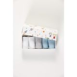 Forwena Baby Socks 5'li Kutulu Bebek Renkli Pamuklu Lastiksiz Dikişsiz Soket Çorap - 3 - 6 Ay - Karışık