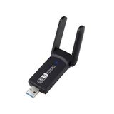 ForWhat Bilgisayar Ağı Için AC1300 Mbps Dual Band USB 3.0 Wifi Alıcı Adaptör