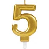 ForWhat Büro Ev Dekoru Için 5 Rakam Golden Mum - - - Renkli