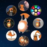 ForWhat Büro Ev Ofis Acil Durum Çantası Için Şarjlı LED Çakmak Mıknatıs Kanca Tornavida Kesicil Açacaklı El Feneri - Renkli