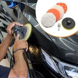 ForWhat Büro Ev Ofis Arabası Için Araç Bakımı 6parça 12.5cm Oto Pasta Cila Seti - - - Renkli - Gri
