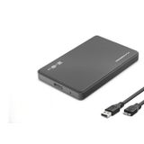 ForWhat Büro Ev Ofis Bilgisayarı için Siyah 2.5 SataHDD/SSD USB3.0 Micro-B Harici Disk Kutusu