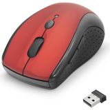 ForWhat Büro Ev Ofis Bilgisayarı Için Siyah Kırmızı 800-1600 Dpi Kablosuz Mouse - Renkli