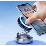 ForWhat Büro Ev Ofis Cep Telefonu için 360 Dönen Vakumlu Manyetik Telefon Tutucu