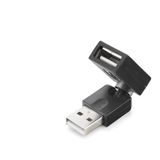 ForWhat Büro Ev Ofis Cihazları için Siyah Mafsallı Usb To Usb F Çevirici