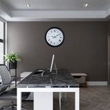 ForWhat Büro Ev Ofis Dekoru için 52CM Siyah Royal Vienna Motif Duvar Saati