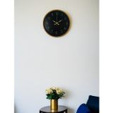 ForWhat Büro Ev Ofis Duvar Saati için 36CM Kahve Standart Mekanizma