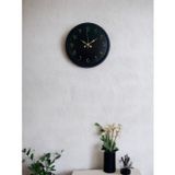 ForWhat Büro Ev Ofis Duvar Saati için 36CM Siyah Asil Mekanizma