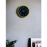 ForWhat Büro Ev Ofis Duvar Saati için 36CM Standart Sarı Mekanizma