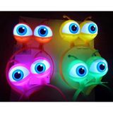 ForWhat Büro Ev Ofis Etkinlik Gösteri Kostüm Tacı için Alaca 18x12CM 3MOD Led Işıklı Uzaylı Göz Taç